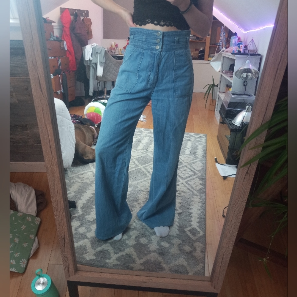 Vintage J Brand wide leg size 27